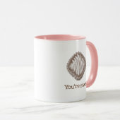 Je bent een zoete chocoladetruffel mok (Voorkant rechts)