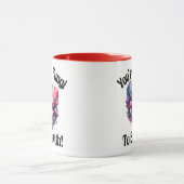 Je bent een Zwam om mee te Pronken Mok (Midden)