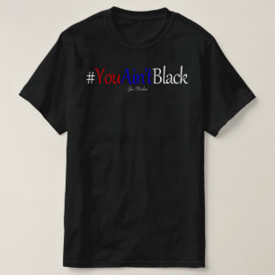 je bent een zwarte joe biden t-shirt
