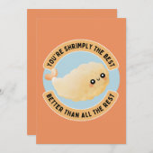 JE BENT EENVOUDIG DE BESTE BETER DAN AL DE REST FEESTDAGENKAART (Voorkant / Achterkant)