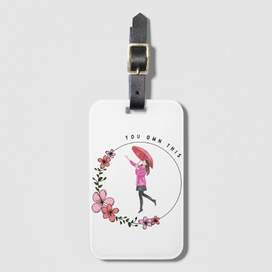 Je bent eigenaar van dit bagagelabel (Voorkant (verticaal))