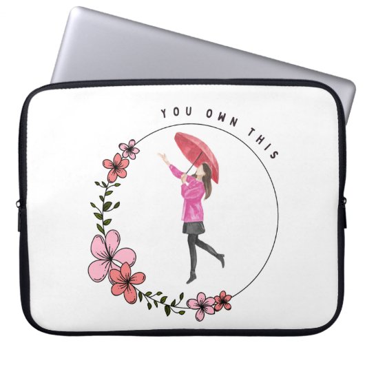 Je bent eigenaar van dit laptop sleeve (Voorkant)