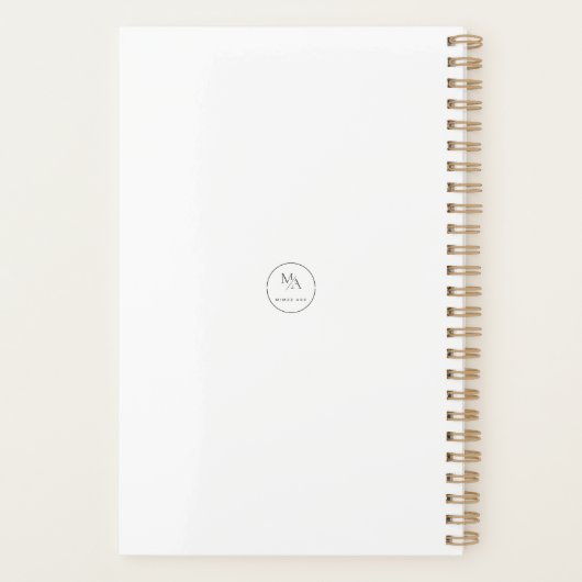 Je bent eigenaar van dit planner (Achterkant)