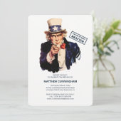 Je bent er klaar voor. B-Day Celebration Kaart (Staand voorkant)