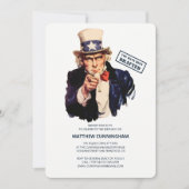 Je bent er klaar voor. B-Day Celebration Kaart (Voorkant)