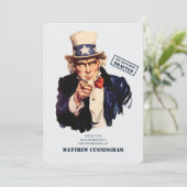 Je bent er klaar voor. Groomsman Duty Kaart (Staand voorkant)