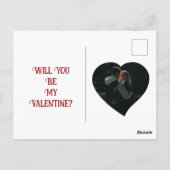 Je bent erg aardig tegen me grappig Valentijn Brie Briefkaart (Achterkant)