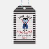 Je bent FangTastic Kinderen Halloween Favor Party Cadeaulabel (Voorkant)