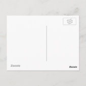 Je bent fantastisch! Oranje Hand Held Fan Briefkaart (Achterkant)