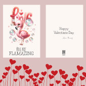 Je Bent Flamazing Kids Valentijnskaarten Cute Flam Feestdagenkaart