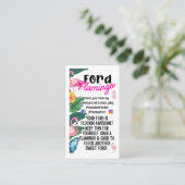 Je bent Flamingo’s Truck Kaarten Labels geweest (Staand voorkant)