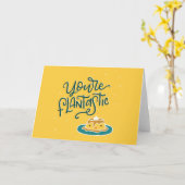 Je bent FLAN-tastisch Kaart (Gele Bloem)