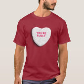 JE BENT FUGLY SNOEP HEART T-SHIRT (Voorkant)