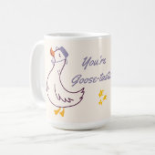 Je bent Ganstisch Mok | Cute Goose Pun Koffie (Voorkant links)