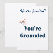 Je bent geaard herinneringen kaart (Voorkant / Achterkant)