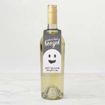 Je bent gedronken - Grappige Halloween feestfles