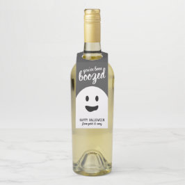 Je bent gedronken - Grappige Halloween feestfles Flessenhanger