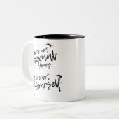 Je bent geen biseksueel, je bent Bi-jezelf Mok (Voorkant links)