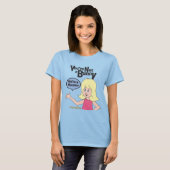 Je bent geen Bunny je bent een Monster T-Shirt (Voorkant volledig)