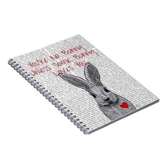 Je bent geen Bunny Notitieboek (Rechterzijde)