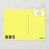 Je bent geen engel briefkaart (Achterkant)