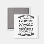 Je bent geen gegeneraliseerde herkenner magneet (Voorkant / Achterkant)