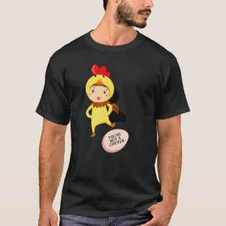 Je Bent Geen Kip   Dierengrappen T-shirt