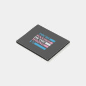 Je bent gefocust op het verkeerde 1 procent LGBT T Post-it® Notes (Schuin)