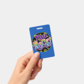 Je bent gek. badge (Handheld)