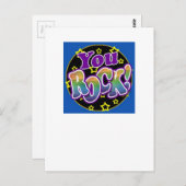 Je bent gek! briefkaart (Voorkant / Achterkant)