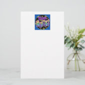 Je bent gek! briefpapier (Staand voorkant)