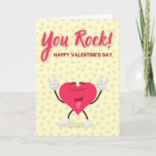 Je bent gek! Funny Valentijn Card Kaart