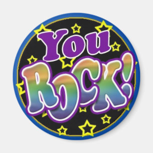 Je bent gek! magneet