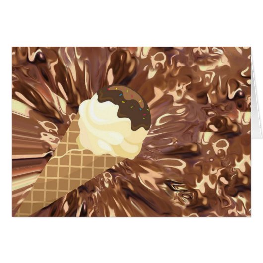 Je bent gek mijn maatje ijs grappige vriendschap (Voorkant Horizontaal)