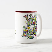 Je bent gek! Mok (Voorkant rechts)