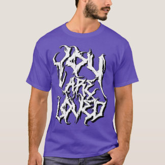 Je bent gek op een positieve boodschap van het dod t-shirt