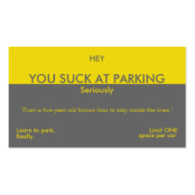 Je bent gek op Parking