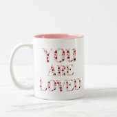 Je bent gek op V2 Tweekleurige Koffiemok (Links)