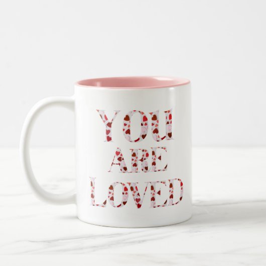 Je bent gek op V2 Tweekleurige Koffiemok (Links)