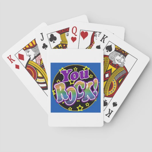 Je bent gek! speelkaarten (Achterkant)