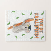 JE BENT GEKOALIFIEERD! LEGPUZZEL (Horizontaal)