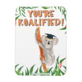 JE BENT GEKWALIFICEERD! flexibele Foto magneet (Verticaal)