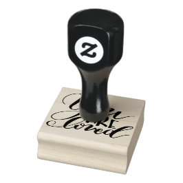 Je bent geliefd 2x2 rubberstempel