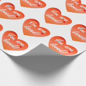 Je bent geliefd cadeaupapier (Hoek)