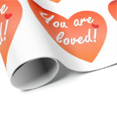 Je bent geliefd cadeaupapier (Rol Hoek)