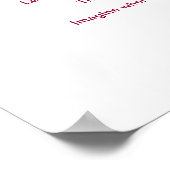 Je bent geliefd, gedicht van Cheryl Paton, poster (Hoek)