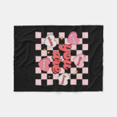 Je bent geliefd genoeg Valentijnsdag waardig hart  Fleece Deken (Voorkant (Horizontaal))