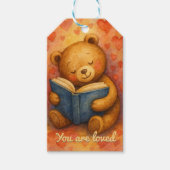 Je bent geliefd - grillig Beer Label lezen Cadeaulabel (Voorkant)