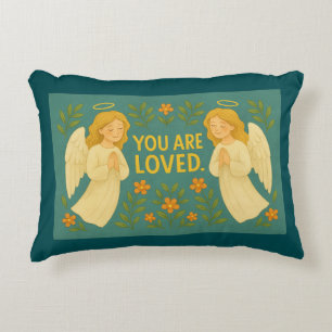 Je bent geliefd - Guardian Angels Decorative Pillo Accent Kussen