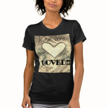 Je bent geliefd! In het Sepia Shirt